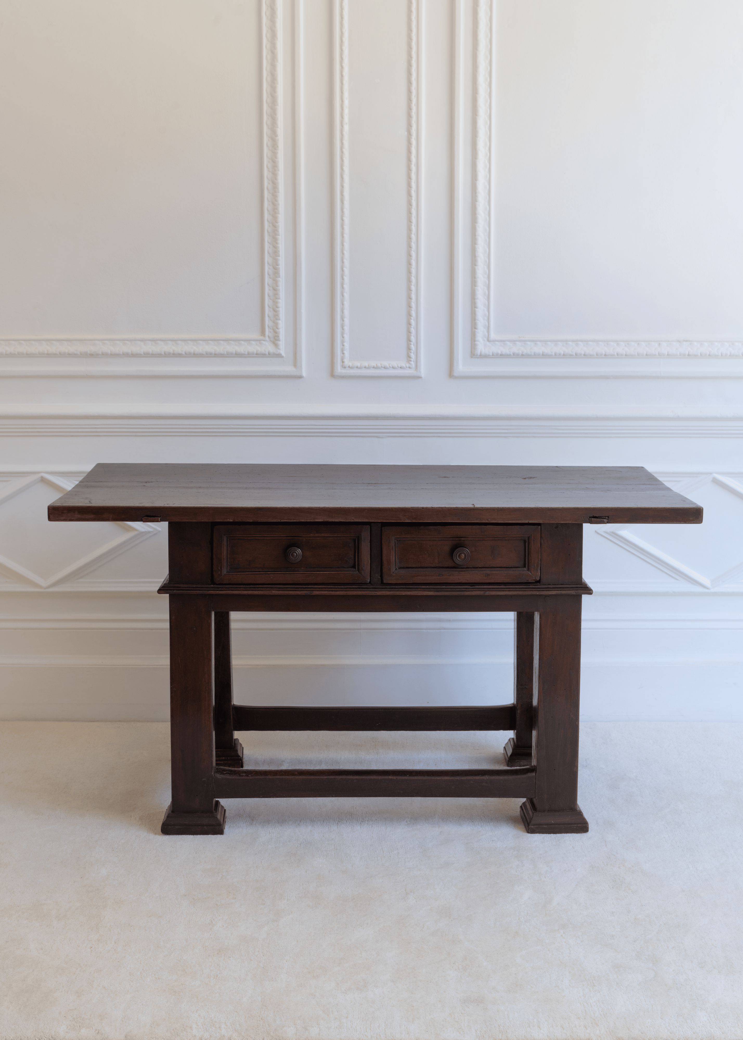 Large Walnut Writing Table