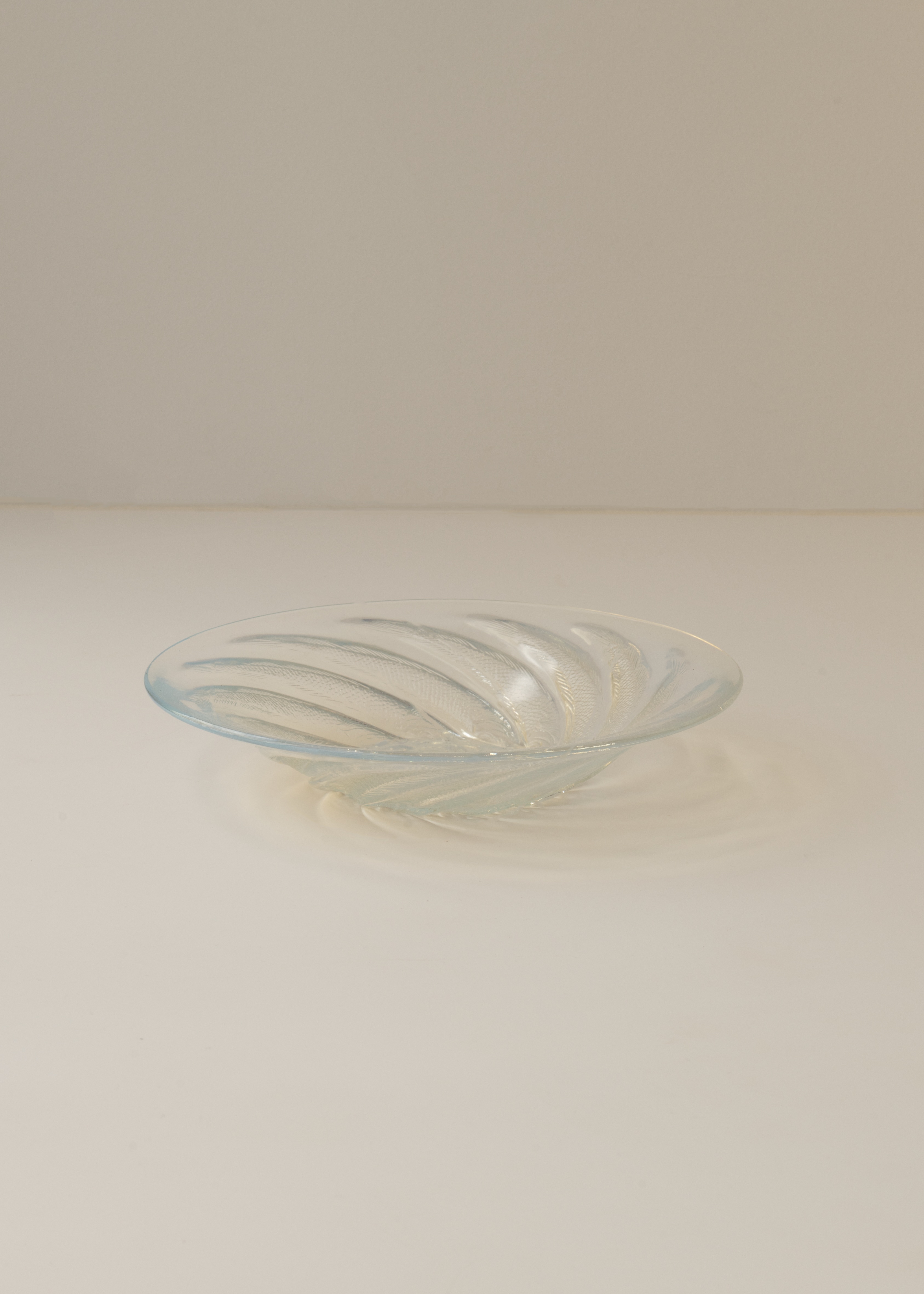 Opalescent Glass Bowl by Rene Lalique