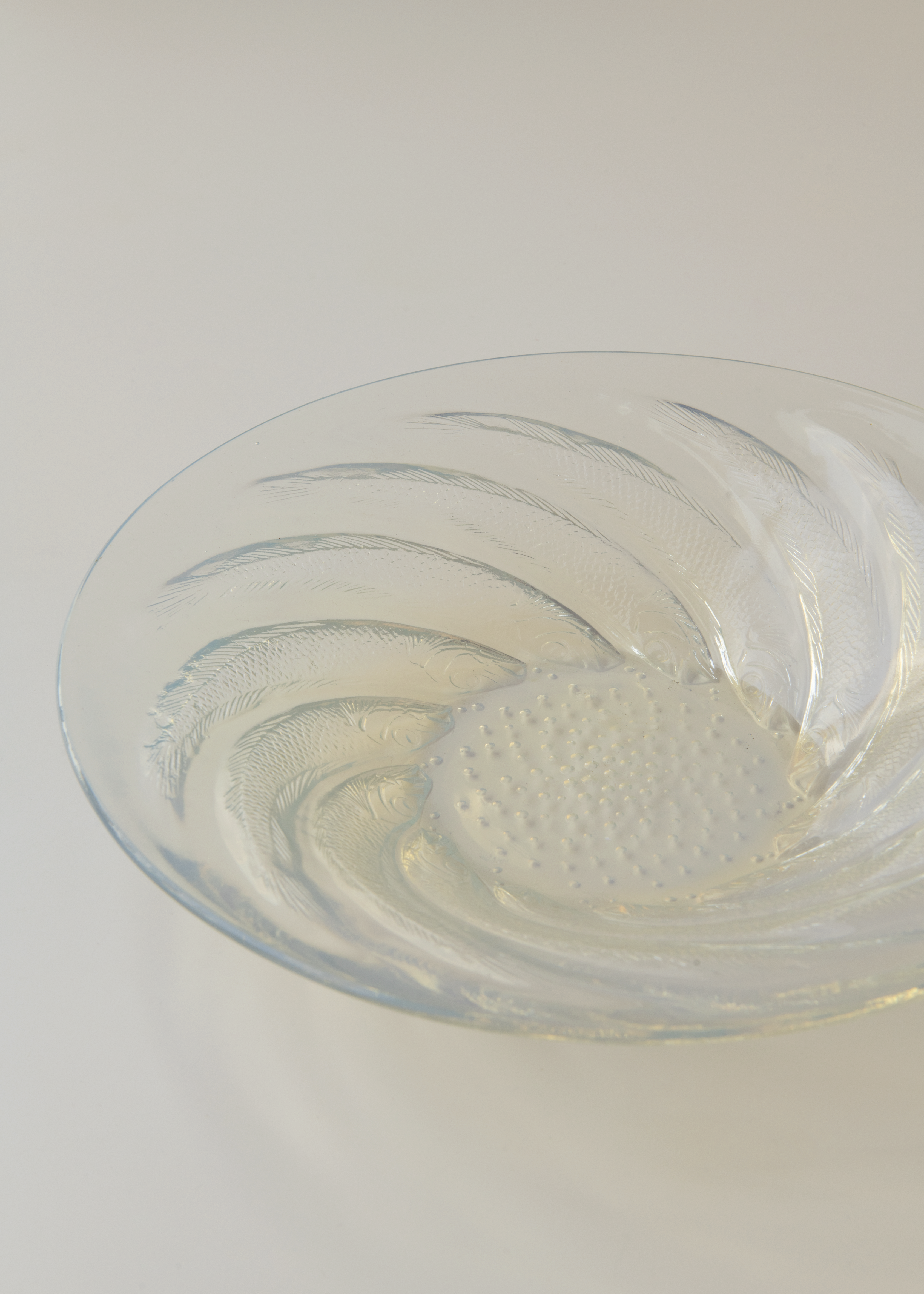 Opalescent Glass Bowl by Rene Lalique