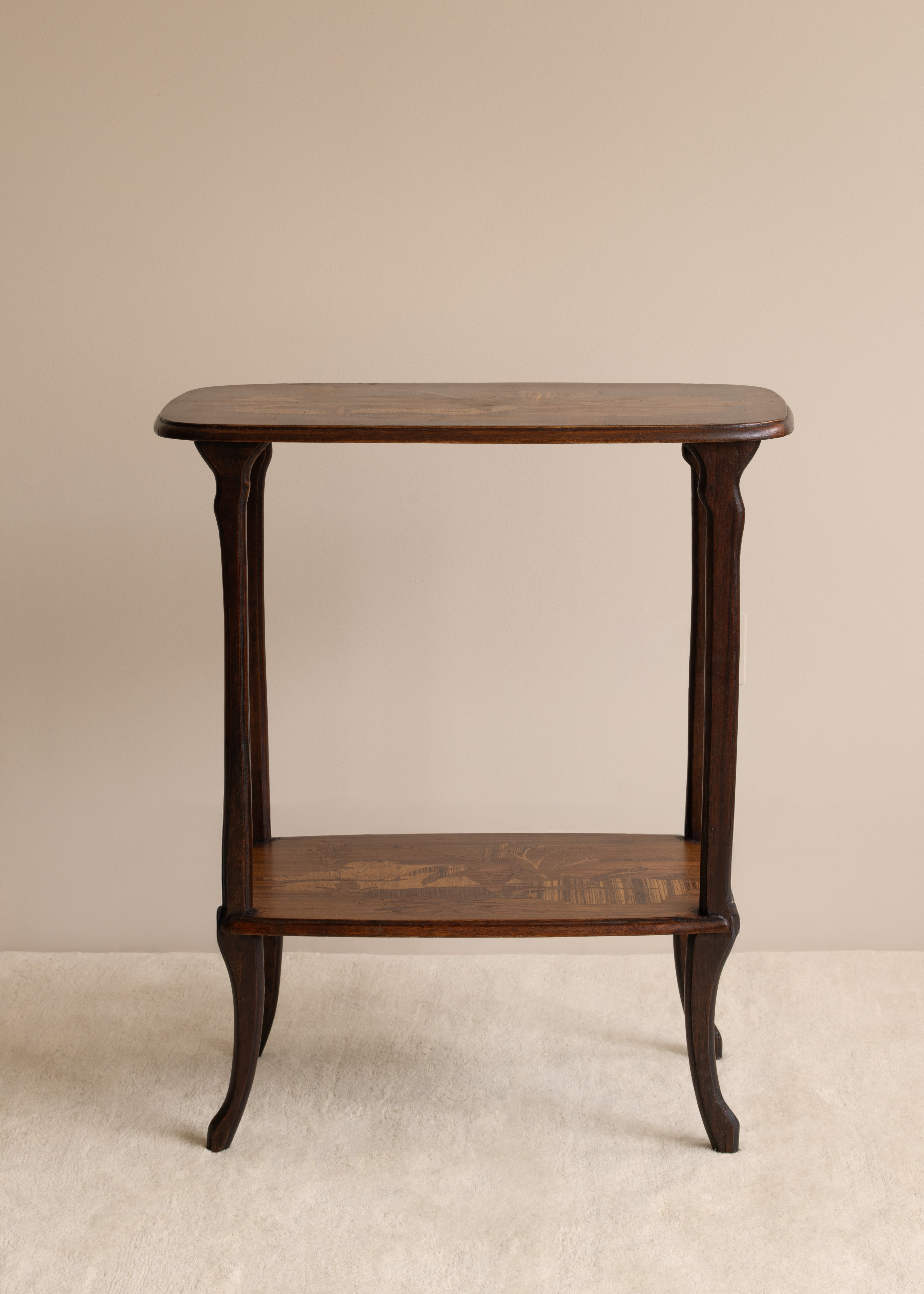 Two-Tier Table by Émile Gallé