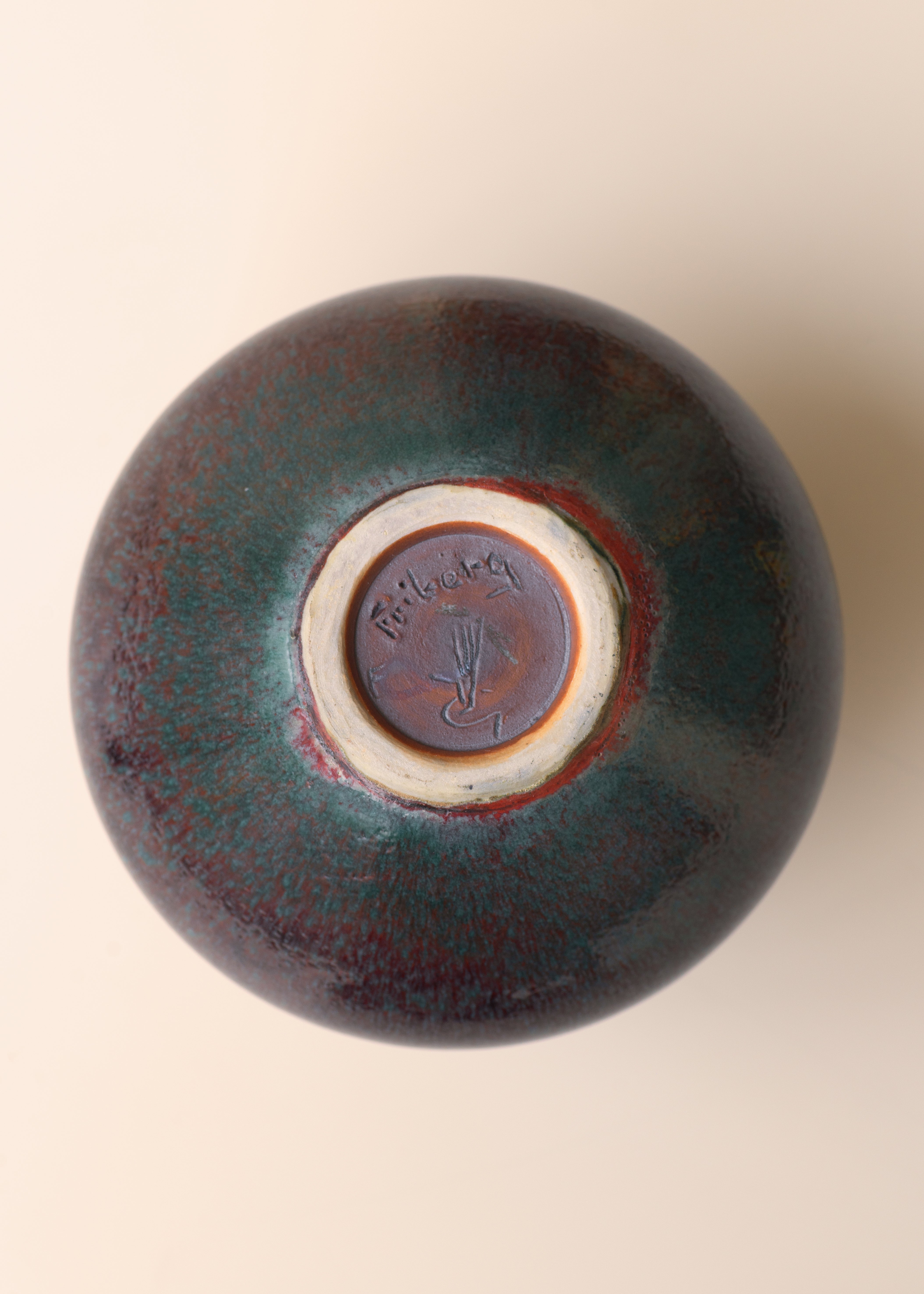 Stoneware Vase By Berndt Friberg