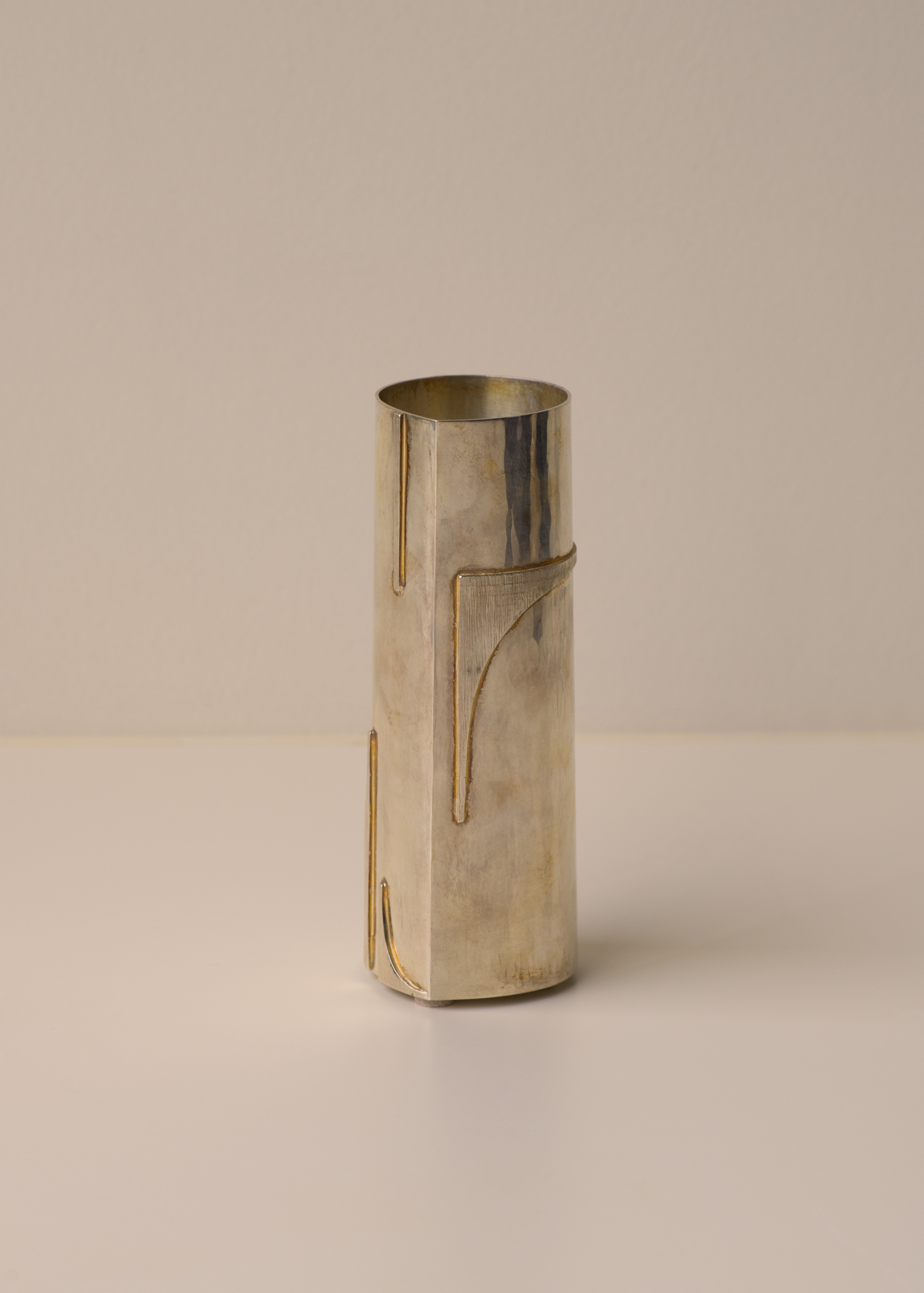 Silver Vase by Michael Hamma