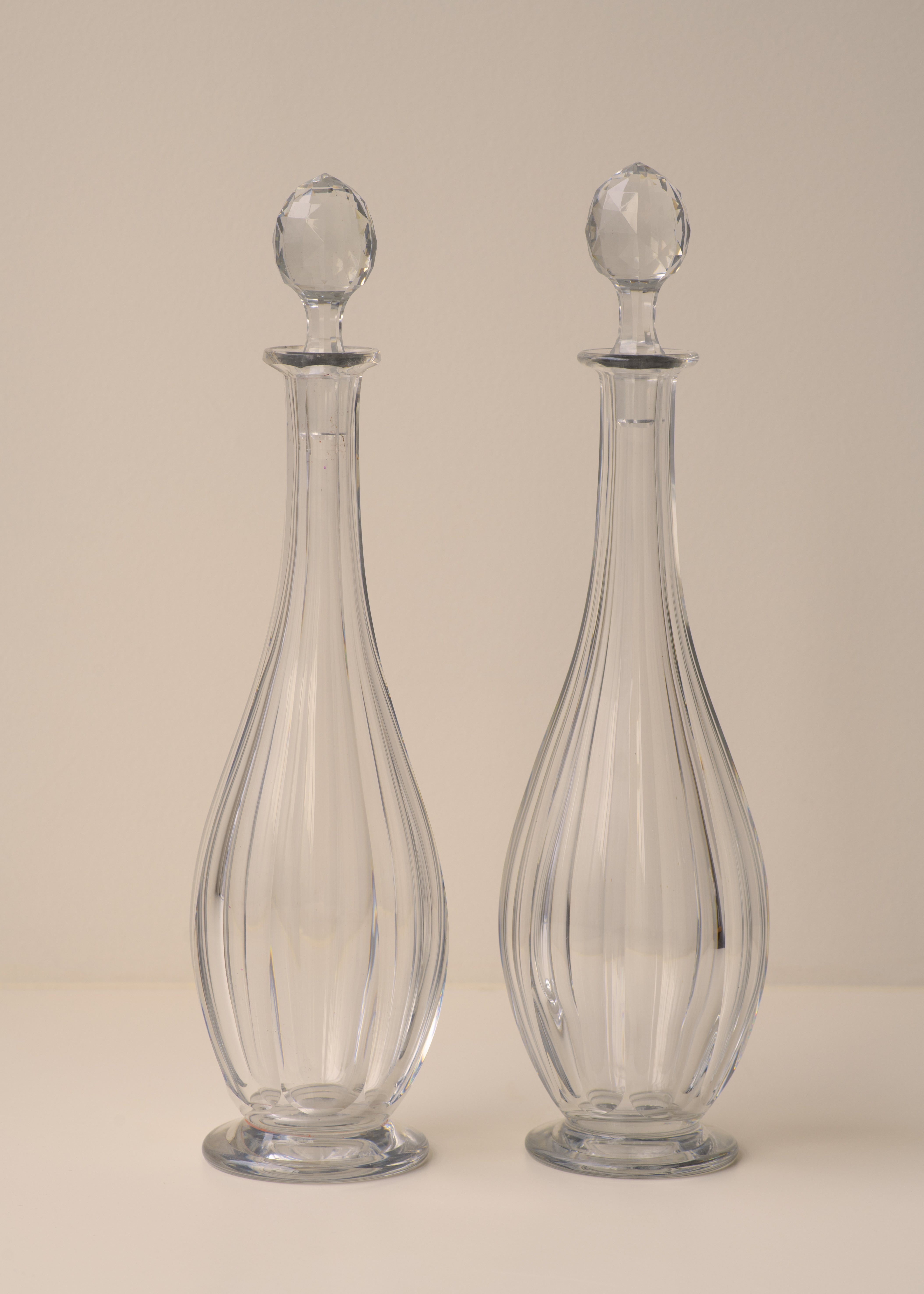 Pair of Decanters by Baccarat