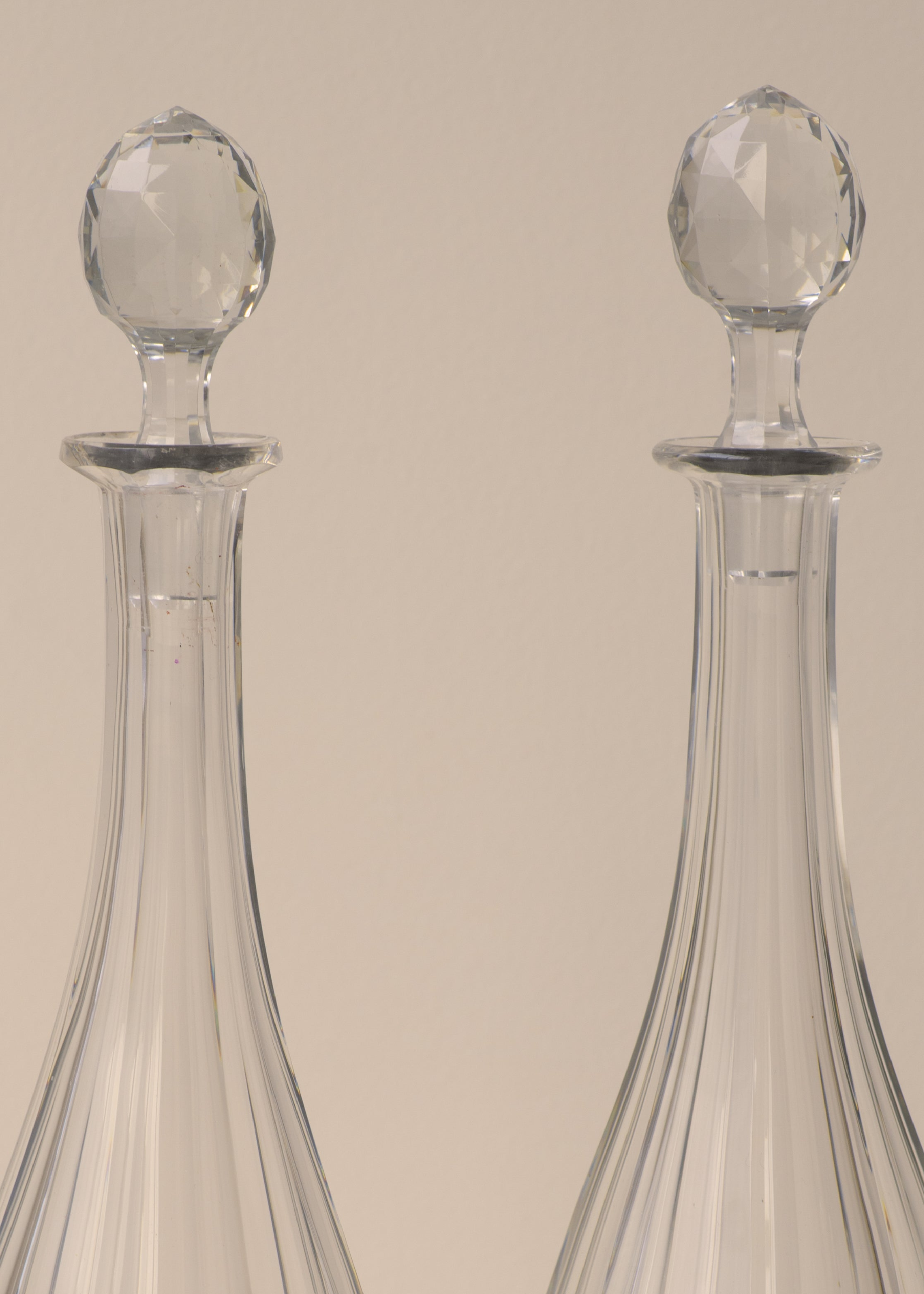 Pair of Decanters by Baccarat