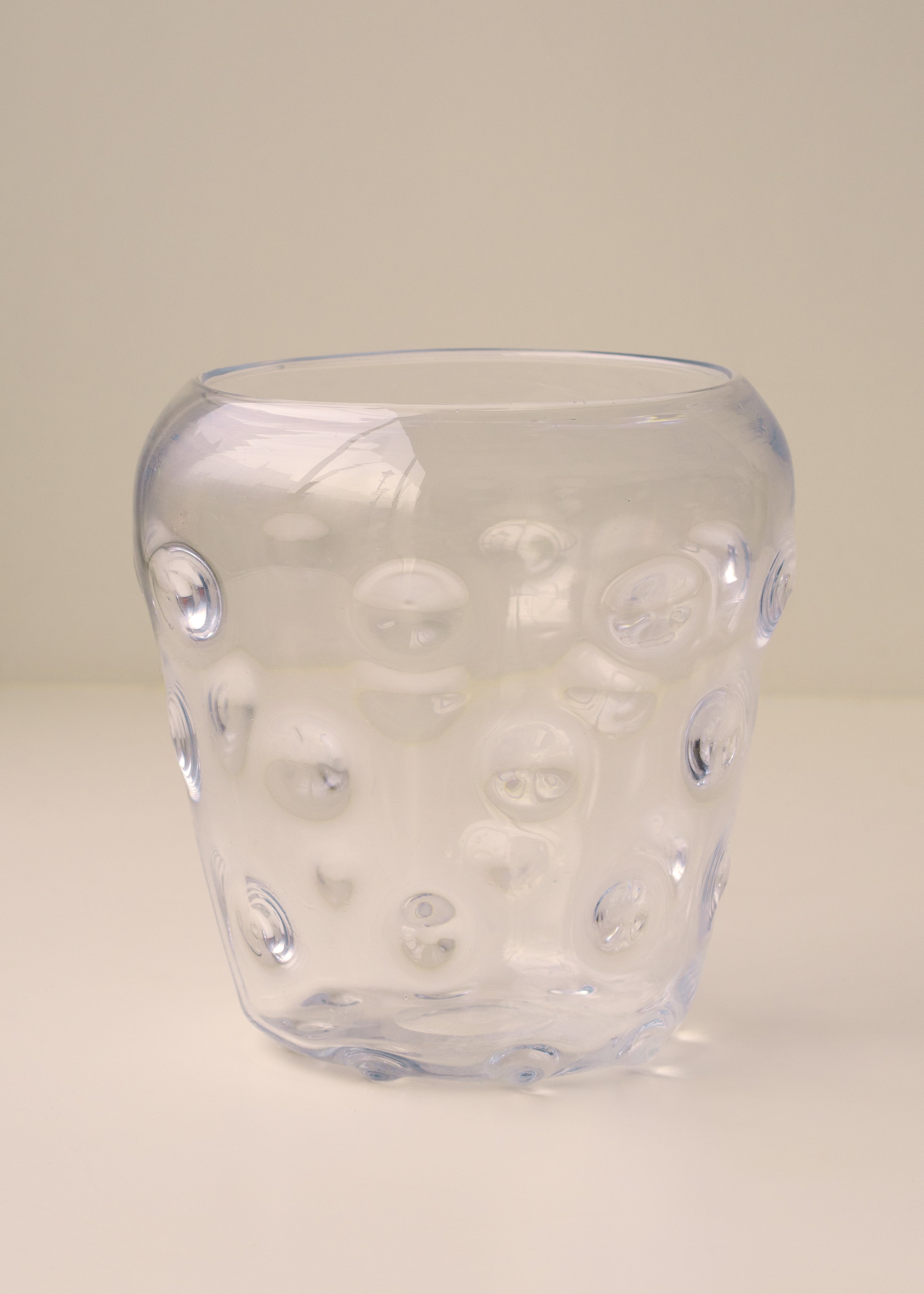 Glass Bobble Vase By Thomas Webb