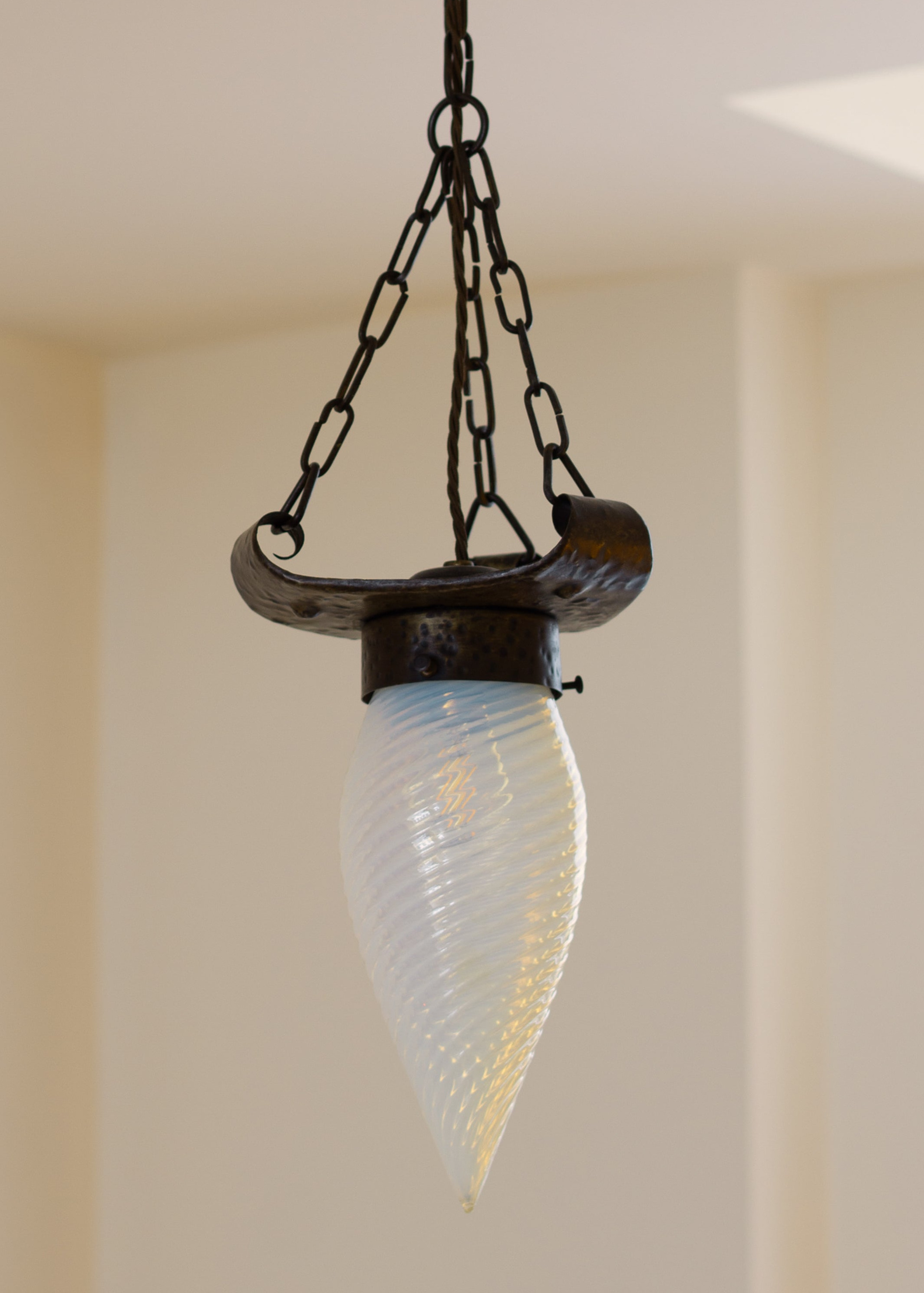 Copper and Glass Lantern